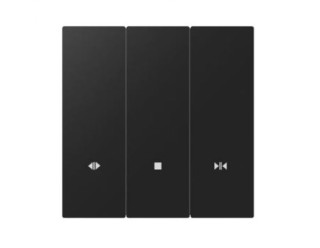 Akubela 1 Gang Curtain Switch (EU/Zigbee) SM-1C Black